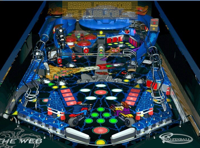 playfield of The Web